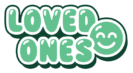 Loved Ones custom family card game logo